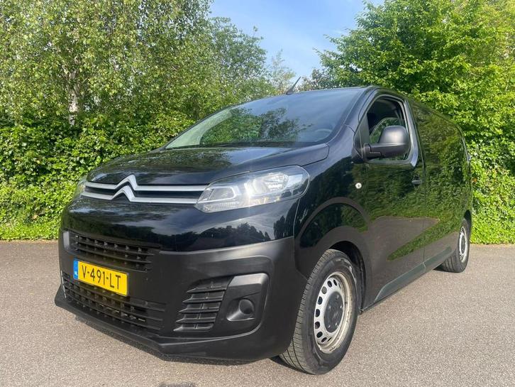 Citroen Jumpy 1.6 BlueHDI 95 Club M BUS Zwart Black, Auto's, Bestelauto's, Bedrijf, Te koop, ABS, Airbags, Airconditioning, Centrale vergrendeling