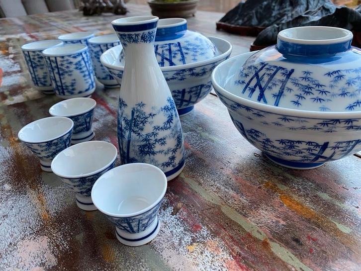 Arita porselein Servies - Thee, Sake & Eetkommen, Huis en Inrichting, Keuken | Servies, Gebruikt, Compleet servies, Overige stijlen
