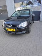 Volkswagen Polo 1.4 16V 59KW 2006 Zwart, Auto's, Voorwielaandrijving, 15 km/l, 4 cilinders, Zwart