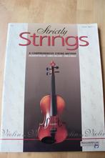 Strictly Strings violin / viool boek 1, Muziek en Instrumenten, Klassiek, Les of Cursus, Ophalen of Verzenden, Zo goed als nieuw