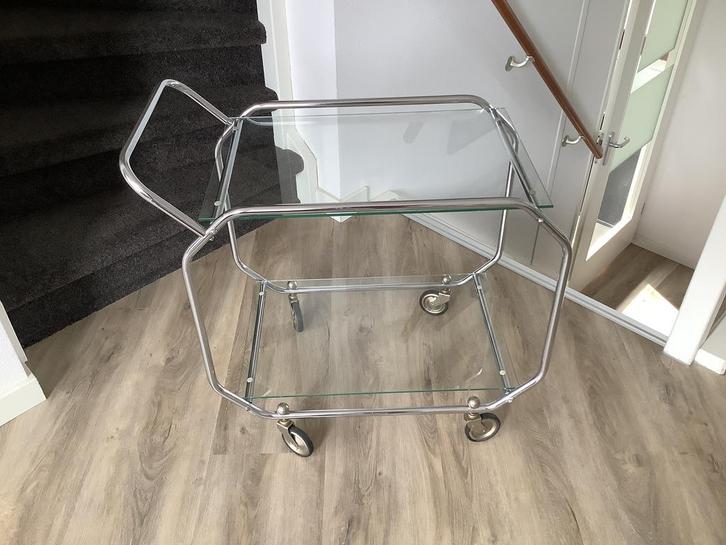 Deels antieke SERVEERTAFEL, Antiek en Kunst, Antiek | Meubels | Tafels, Ophalen