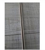 2 gordijnrails U rail creme/kunststof/ 2.95 m/zonder runners, Ophalen, Gebruikt, 200 cm of meer, 200 cm of meer