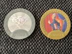 2x symbolica efteling munt munten oa diamand, Verzamelen, Efteling, Ophalen of Verzenden, Overige typen