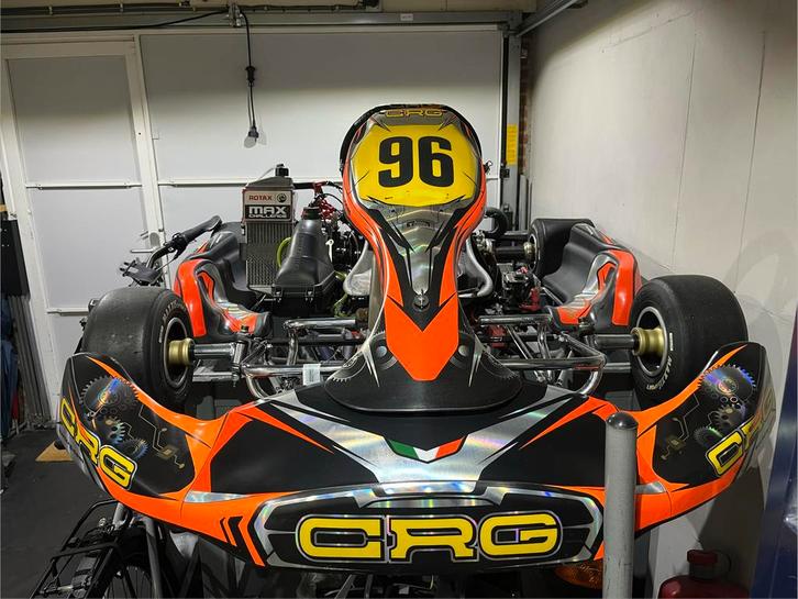 Crg kt2 2018 als nieuw, Sport en Fitness, Karting, Zo goed als nieuw, Kart, Ophalen