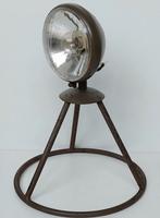 Militaire Leger Lamp Schijnwerper Militaria, Huis en Inrichting, Lampen | Vloerlampen, Gebruikt, Verzenden, Glas, Minder dan 100 cm