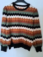 Zgan trui mt xl bruin/zw en creme kleur, Kleding | Dames, Grote Maten, Ophalen of Verzenden, Zo goed als nieuw, Bruin, Trui of Vest