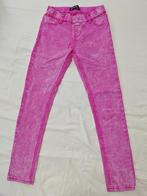 Roze stretchbroek dun, Ophalen of Verzenden, Zo goed als nieuw, Maat 36 (S), Roze