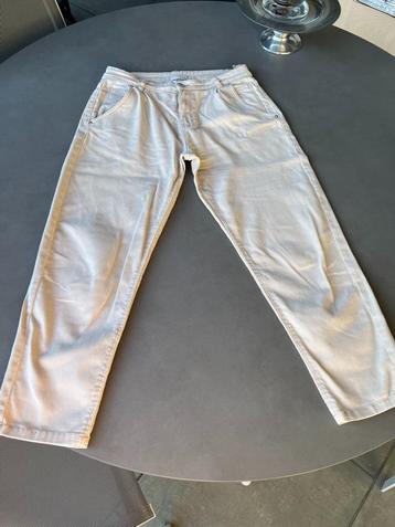 Ecru PageOne momfit broek, maat 40 beschikbaar voor biedingen