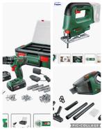 Bosch 18v Easy saw&easy drill&compact   vacuum*totaal 3 appa, Ophalen, Zo goed als nieuw, Bosch