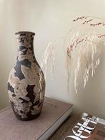 Unieke vintage vaas, Overige kleuren, Ophalen of Verzenden, Minder dan 50 cm, Glas