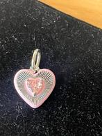 Pandora Zilveren Bedel met Roze Hart, Pandora, Ophalen of Verzenden, Zo goed als nieuw, 1 bedel