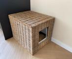 Rotan kattenbak cover Mand en Style, 57 x 44 x 44cm, Dieren en Toebehoren, Katten-accessoires, Ophalen, Gebruikt