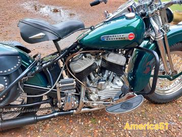 Unieke 1948 Harley-Davidson WL 750 in TOP staat. WLA WLC UL