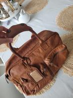 COWBOYSBAG LEREN TAS WEEKENDTAS COGNAC ZGAN!, Ophalen of Verzenden, Zo goed als nieuw, Bruin, 40 tot 60 cm