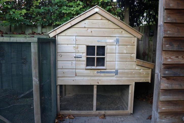 Prachtig kippenhok, 1,5 jaar oud, Dieren en Toebehoren, Overige Dieren-accessoires, Zo goed als nieuw, Ophalen