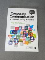 Corporate Communication 6e editie, Boeken, Joep Cornelissen, Beta, Zo goed als nieuw, HBO