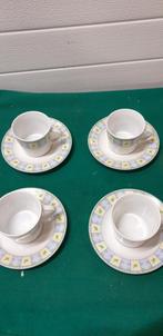 Kop en schotel 8-delig schloss schonberg, Antiek en Kunst, Ophalen of Verzenden