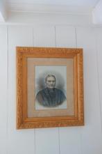 Schitterende grote antieke jaren 1910/20 Franse houten lijst, Ophalen of Verzenden