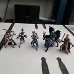 Schleich & Plastoy Ridders en Ridders te Paard - Middeleeuws, Verzamelen, Ophalen of Verzenden, Zo goed als nieuw