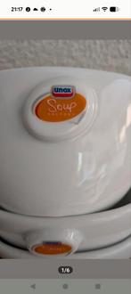 18 juskommen Unox, Huis en Inrichting, Ophalen, Overige materialen, Nieuw, Bord(en)