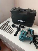 Wesco - Boorhamer - WS3189K - 230V - 4,0 J - SDS-Plus, Doe-het-zelf en Verbouw, Boor- en/of Breekhamer, Ophalen of Verzenden, Zo goed als nieuw