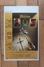 filmaffiche The Mission Robert De Niro 1986 filmposter, Rechthoekig Staand, Ophalen of Verzenden, Zo goed als nieuw, A1 t/m A3