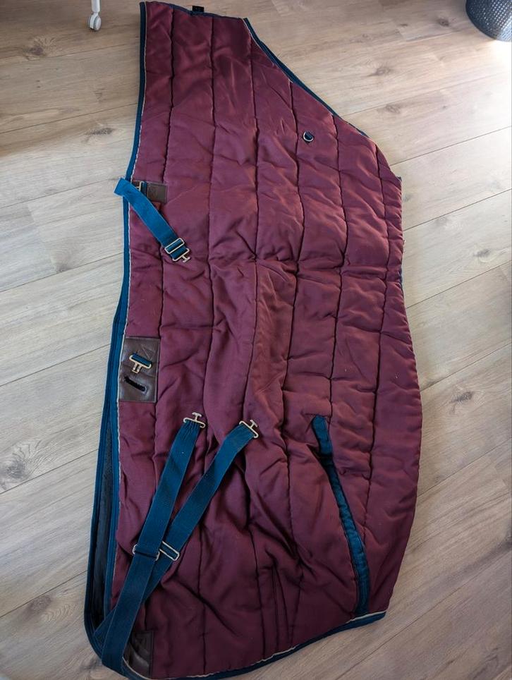 Hengsten/ quarter staldeken gesloten hals, Dieren en Toebehoren, Paarden en Pony's | Dekens en Dekjes, Gebruikt, Ophalen of Verzenden