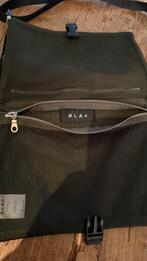 Olaf Groene Schoudertas met Gaas Binnenkant, Sieraden, Tassen en Uiterlijk, Tassen | Schoudertassen, Ophalen of Verzenden, Zo goed als nieuw