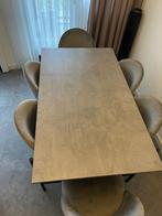 Grijs eettafel, eettafels, Huis en Inrichting, Tafels | Eettafels, Ophalen, Rechthoekig