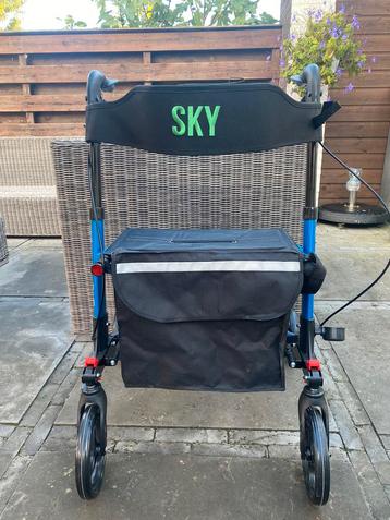 Rollator SKY, zgan 3x  inklapbaar beschikbaar voor biedingen