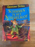Geronimo Stilton - Schimmen in het Schedelslot, Boeken, Geronimo Stilton, Ophalen of Verzenden, Zo goed als nieuw