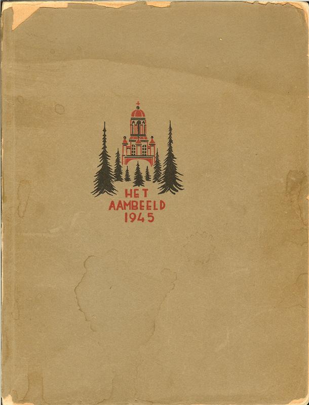 Gedenkboek - Het Aambeeld 1945 - Mosterdveen - N.V.Parnassus, Boeken, Geschiedenis | Stad en Regio, Gelezen, Ophalen of Verzenden