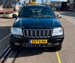 Jeep Grand Cherokee 4.7 I V8 Limited AUT 2000 Zwart, Auto's, Jeep, Automaat, 1826 kg, 3360 kg, 109 €/maand