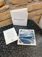 Delfts blauwe tegel Holland-Amerika Lijn, Antiek en Kunst, Antiek | Wandborden en Tegels, Ophalen of Verzenden