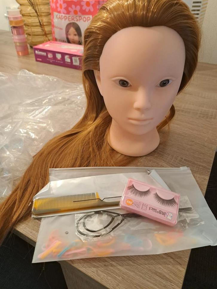 Kapperspop en make-up pop - nieuw Incl. gratis accessoires, Sieraden, Tassen en Uiterlijk, Uiterlijk | Haarverzorging, Nieuw, Ophalen of Verzenden