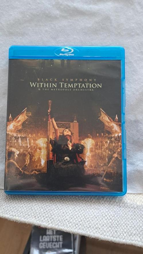 Bluray + Dvd. Within Temptation  ,black symphony,,, Cd's en Dvd's, Blu-ray, Zo goed als nieuw, Muziek en Concerten, Boxset, Ophalen of Verzenden
