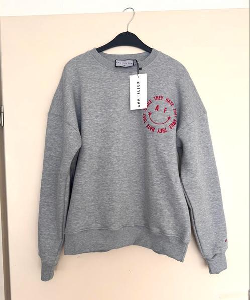 AnnFleur sweater maat S oversized fit, Kleding | Dames, Truien en Vesten, Nieuw, Maat 36 (S), Grijs, Ophalen of Verzenden