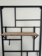 Wandrek met plankjes en mandje, Huis en Inrichting, Woonaccessoires | Wandplanken en Boekenplanken, Ophalen, Gebruikt