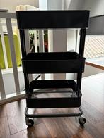 Grijze keuken trolley, Ophalen, Zo goed als nieuw