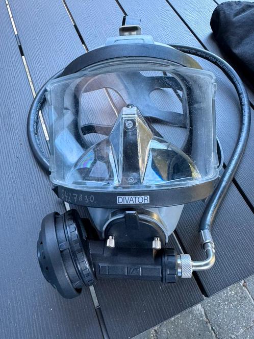 Interspiro volgelaatsmasker duiken, Watersport en Boten, Duiken, Zo goed als nieuw, Ophalen