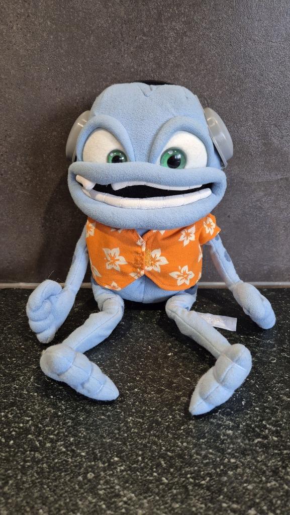The Annoying Thing knuffel koptelefoon, Crazy Frog, 30cm. T6, Kinderen en Baby's, Speelgoed | Knuffels en Pluche, Gebruikt, Overige typen