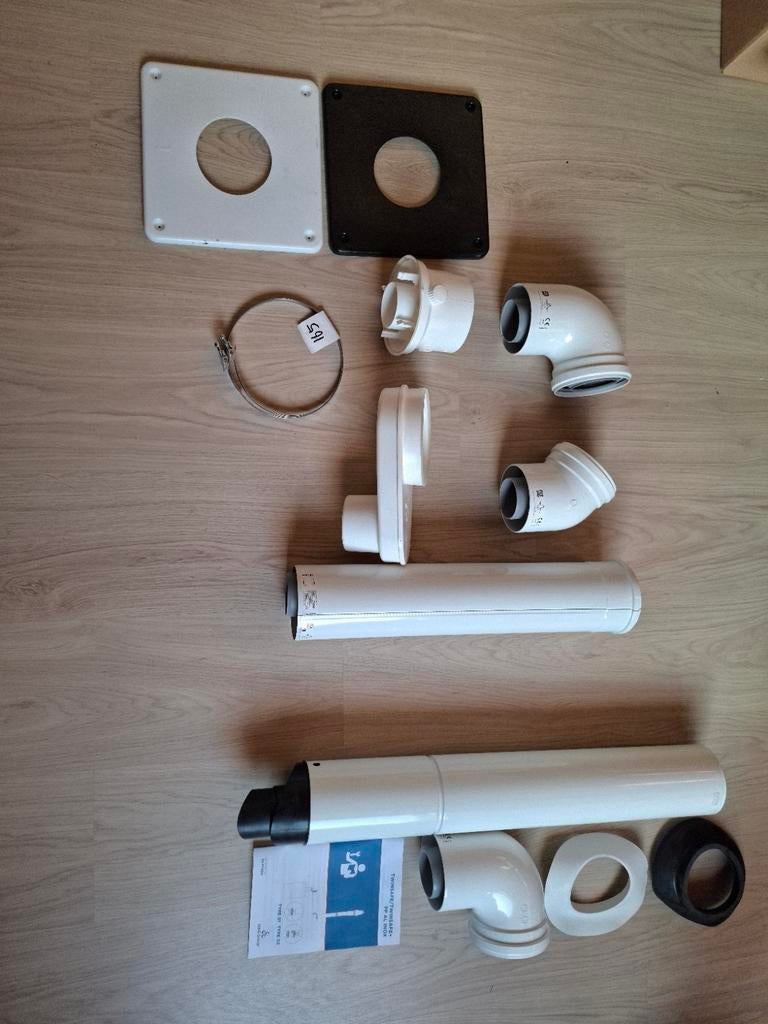 Rookgasafvoer diameter 100mm materiaal nieuw, Minder dan 30 cm, Overige typen, Nieuw, Ophalen of Verzenden