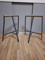 Twee IKEA schragen / poten, Ophalen, 50 tot 100 cm, Zo goed als nieuw, Metaal