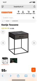 2 industriële nachtkastjes: nog te koop bij Kwantum, Ophalen, Gebruikt, 50 tot 100 cm, Vierkant