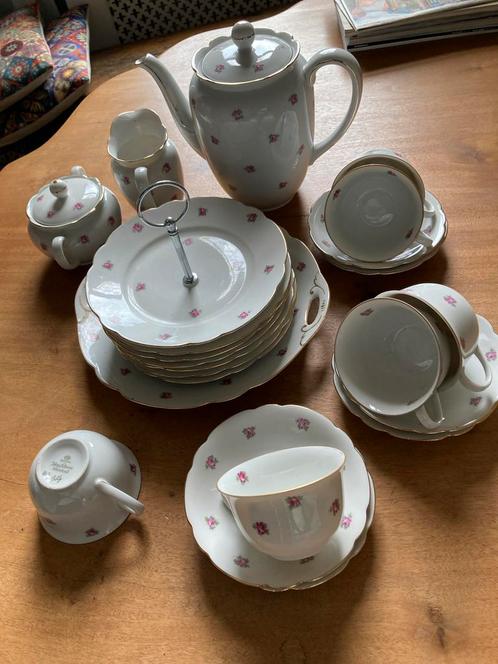Johann Seltmann Bavaria Theeservies Compleet, Antiek en Kunst, Antiek | Servies compleet, Ophalen