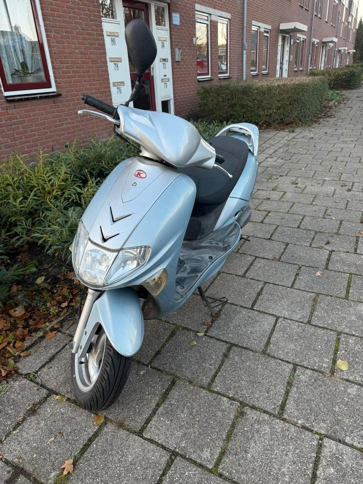 Kymco Vitality voor onderdelen, Fietsen en Brommers, Snorfietsen en Snorscooters, Gebruikt, Kymco, Benzine, Ophalen