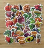 Groente en fruit moestuin stickers, Verzenden, Nieuw, Meerdere stickers