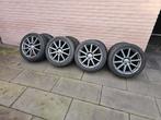 AEZ Graphite Velgen 5x112 ET48 17 inch audi volkswagen skoda, Auto-onderdelen, Banden en Velgen, Ophalen, Gebruikt, Banden en Velgen