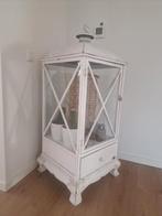 Riverdale Lantaarnkast met Lade, Huis en Inrichting, Kasten | Vitrinekasten, Ophalen, Minder dan 50 cm, Gebruikt, Glas