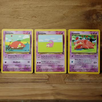 Pokémon Vintage Slowpoke Setje  beschikbaar voor biedingen